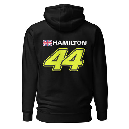 Lewis Hamilton 44 Hoodie Black