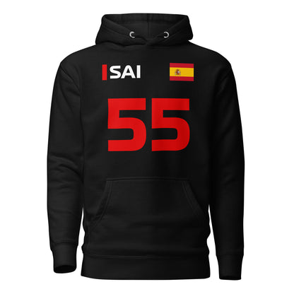 Carlos Sainz Ferrari Hoodie black