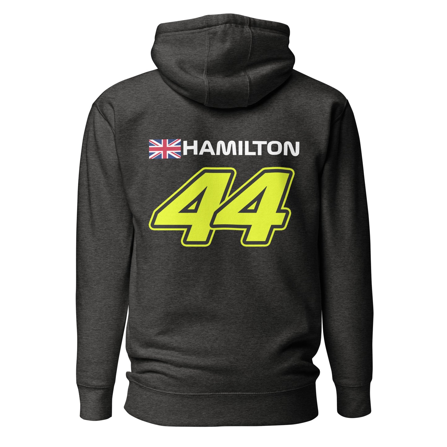 Lewis Hamilton 44 Hoodie Charcoal Heather