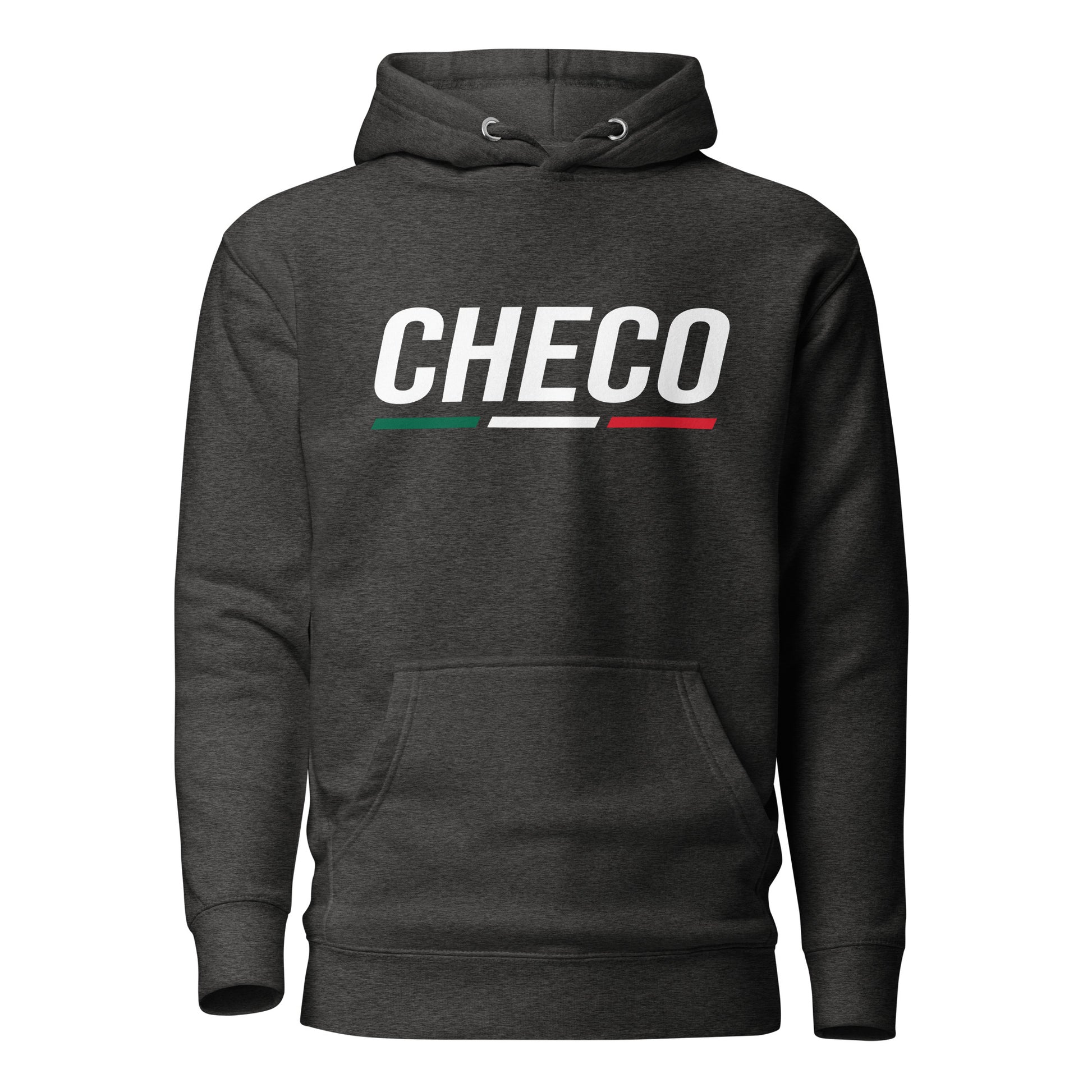 Checo Perez Hoodie charcoal heather