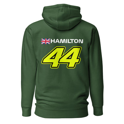 Lewis Hamilton 44 Hoodie Green
