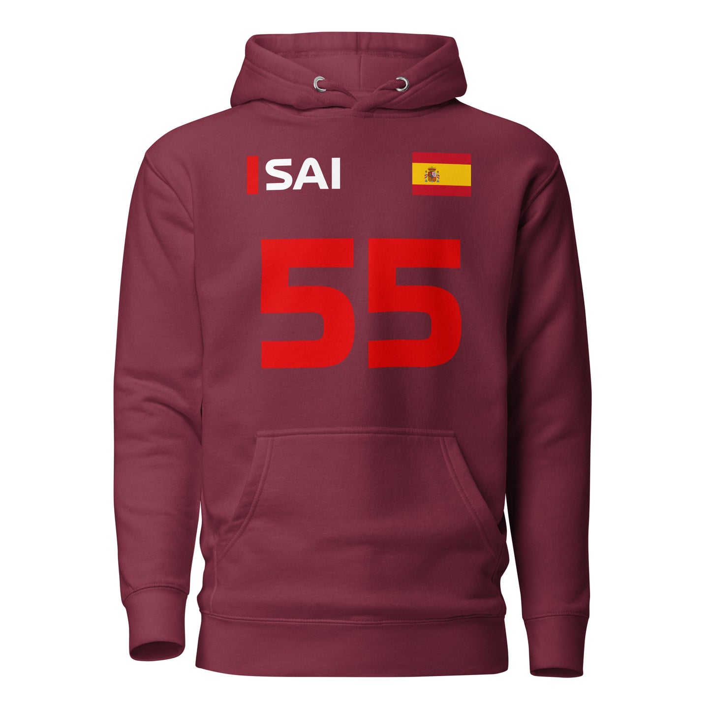 Carlos Sainz Ferrari Hoodie maroon red