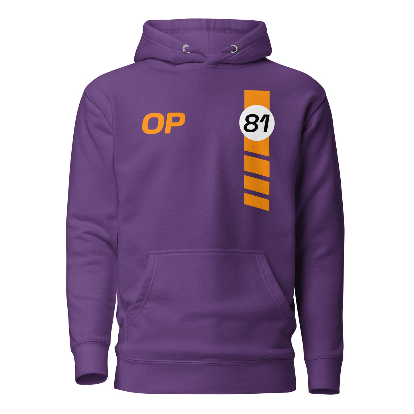 Oscar Piastri McLaren Hoodie purple