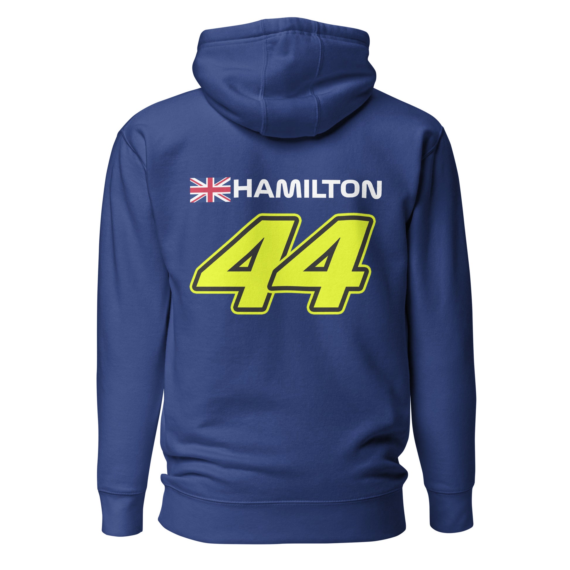 Lewis Hamilton 44 Hoodie Royal Blue