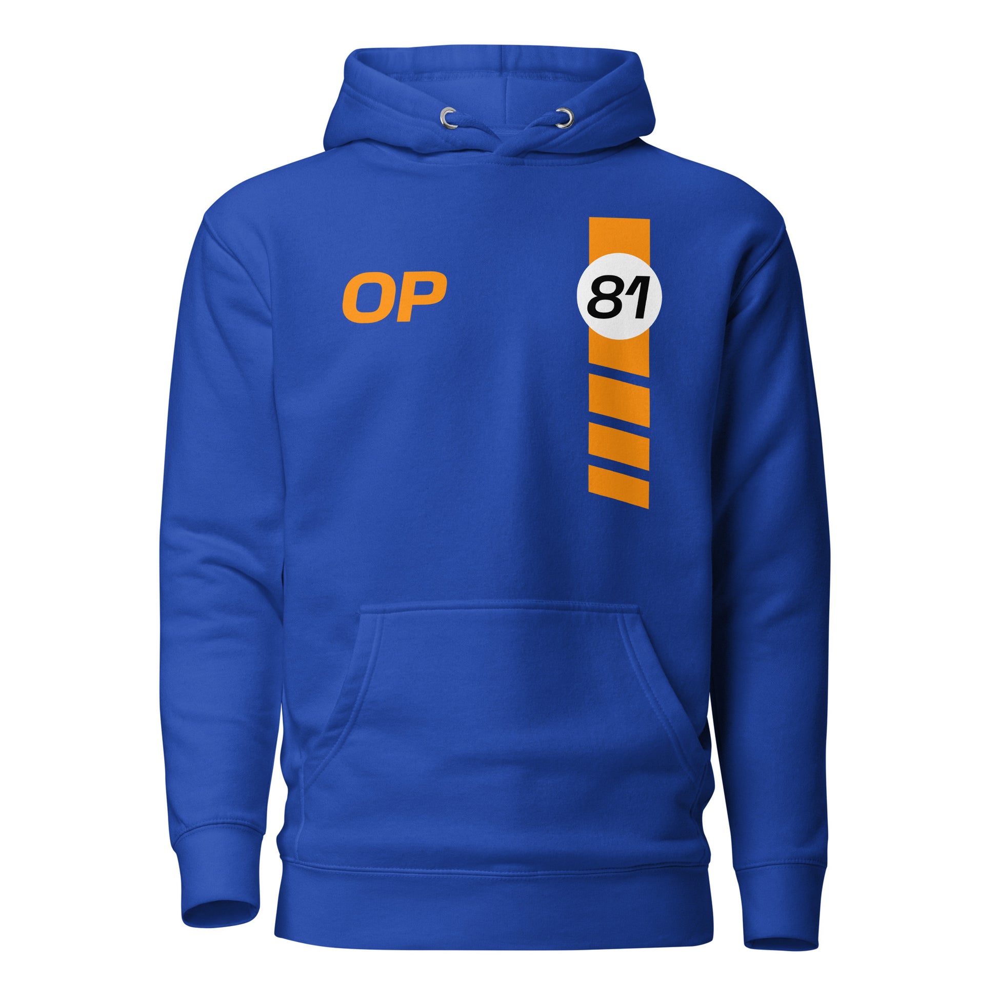 Oscar Piastri McLaren Hoodie royal blue