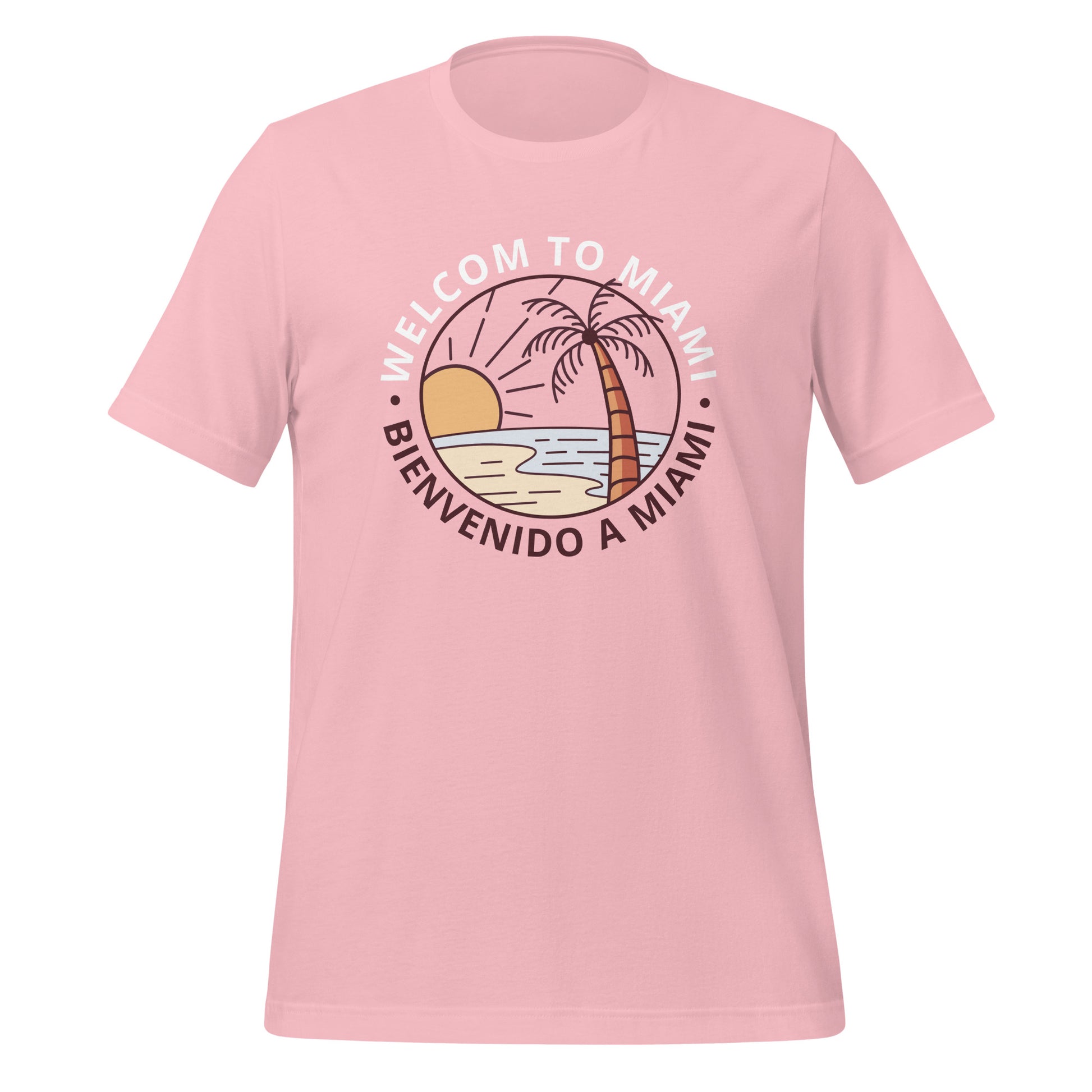 Welcome To Miami T-Shirt pink