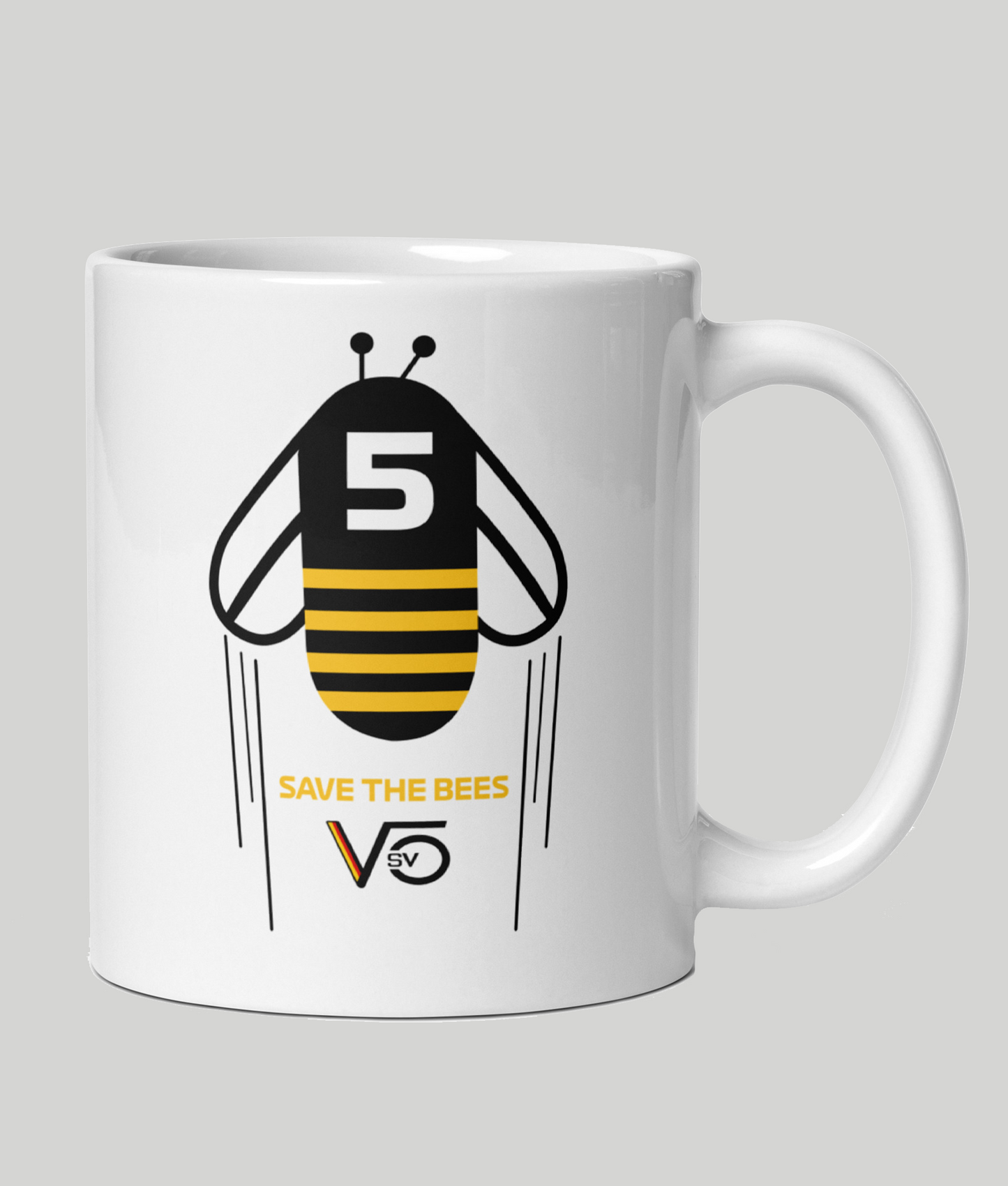 Sebastian Vettel Save The Bees Mug