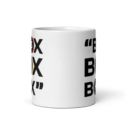 Box Box Box Mug front view