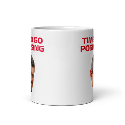 Guenther Steiner Time To Go Porpoising Mug front view