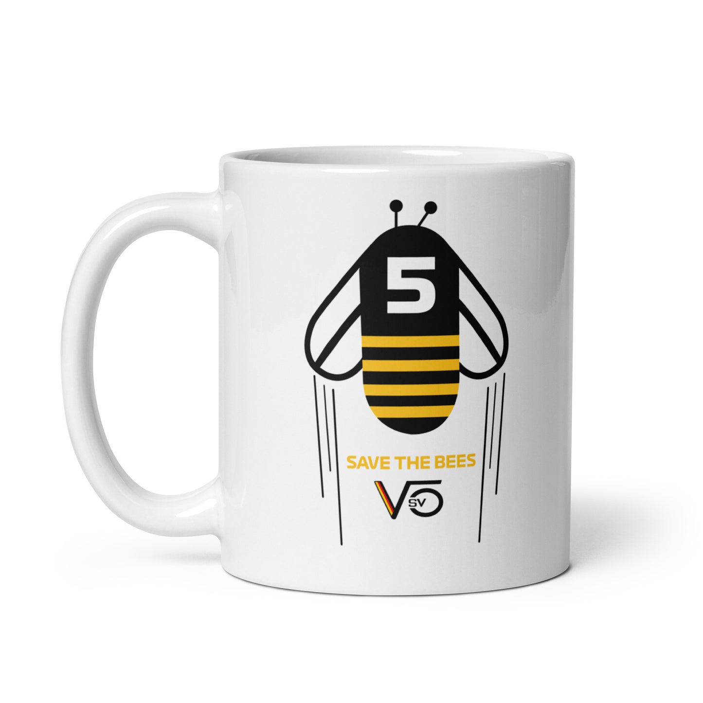 Sebastian Vettel Save The Bees Mug