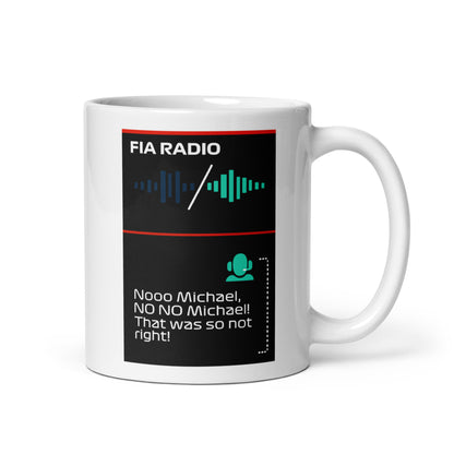 Toto Wolff Abu Dhabi Board Radio Mug