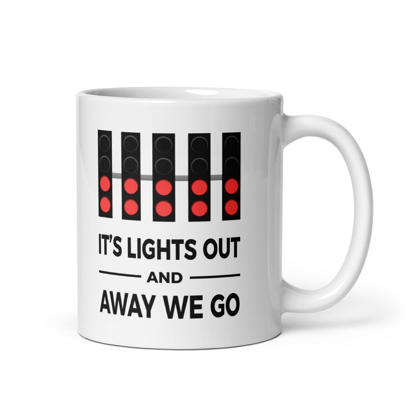Light's Out And Away We Go Mug