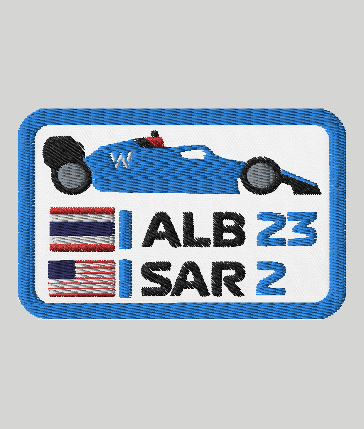 Embroidered Williams F1 Patch
